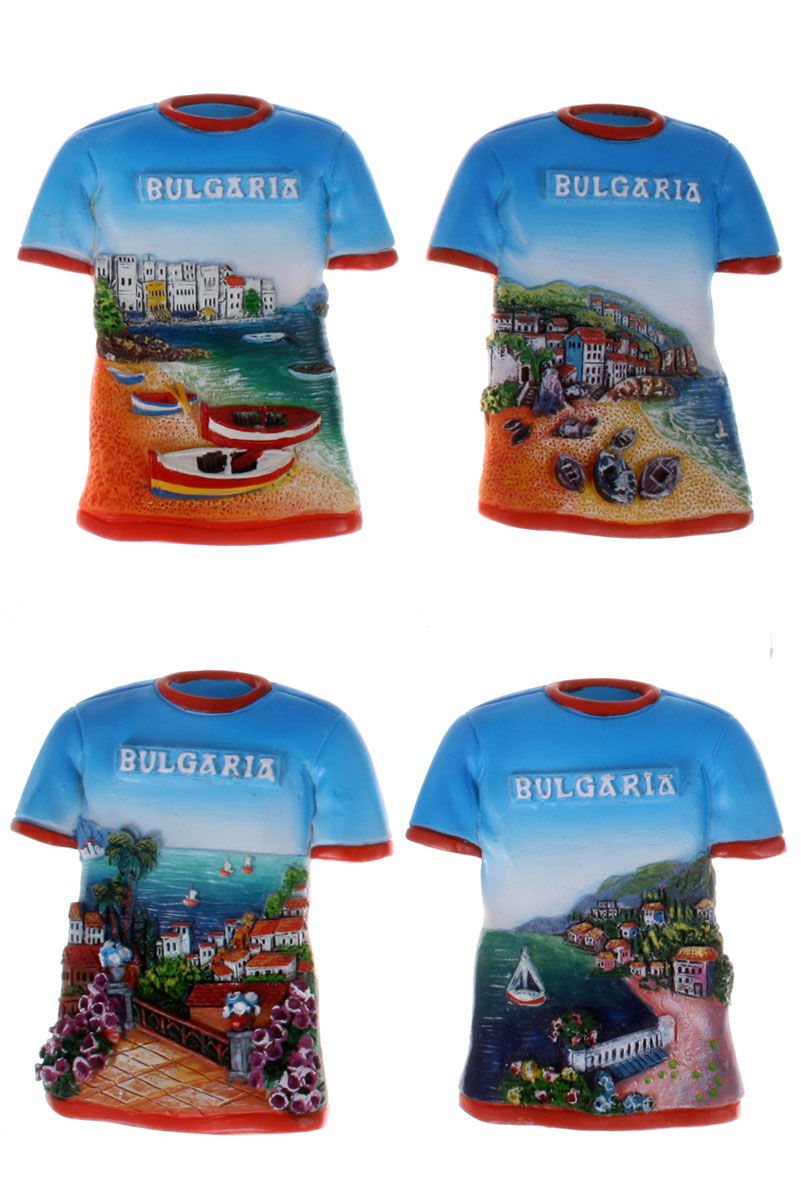 Поли магнит тениска,4мод,5.5х6.5СМ(12х288)