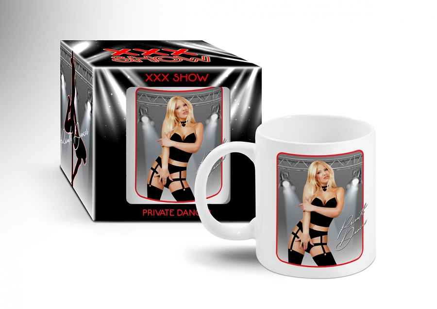 Стриптийз чаша MUG, жени, XXX SHOW, 300ml