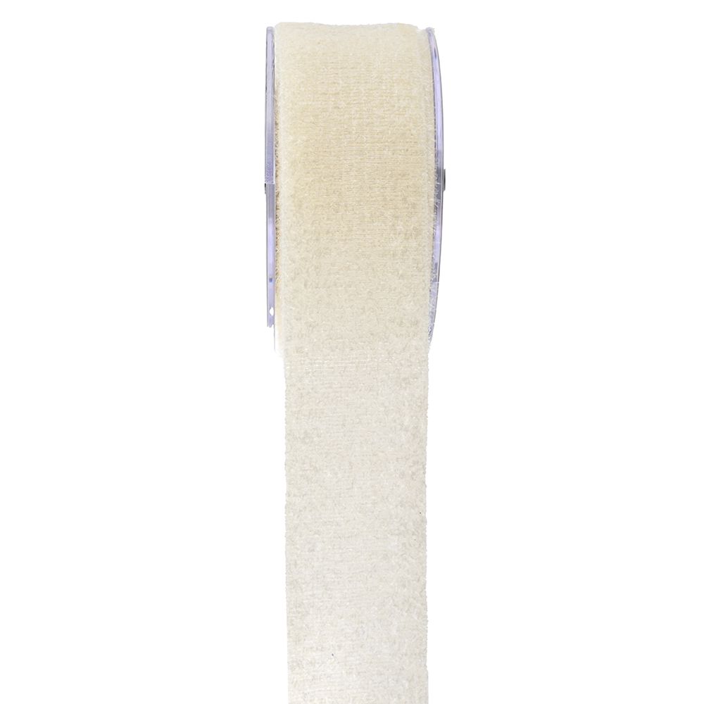 Панделка MIRO кадифе в крем, 3.8 см Х 4.5 метра