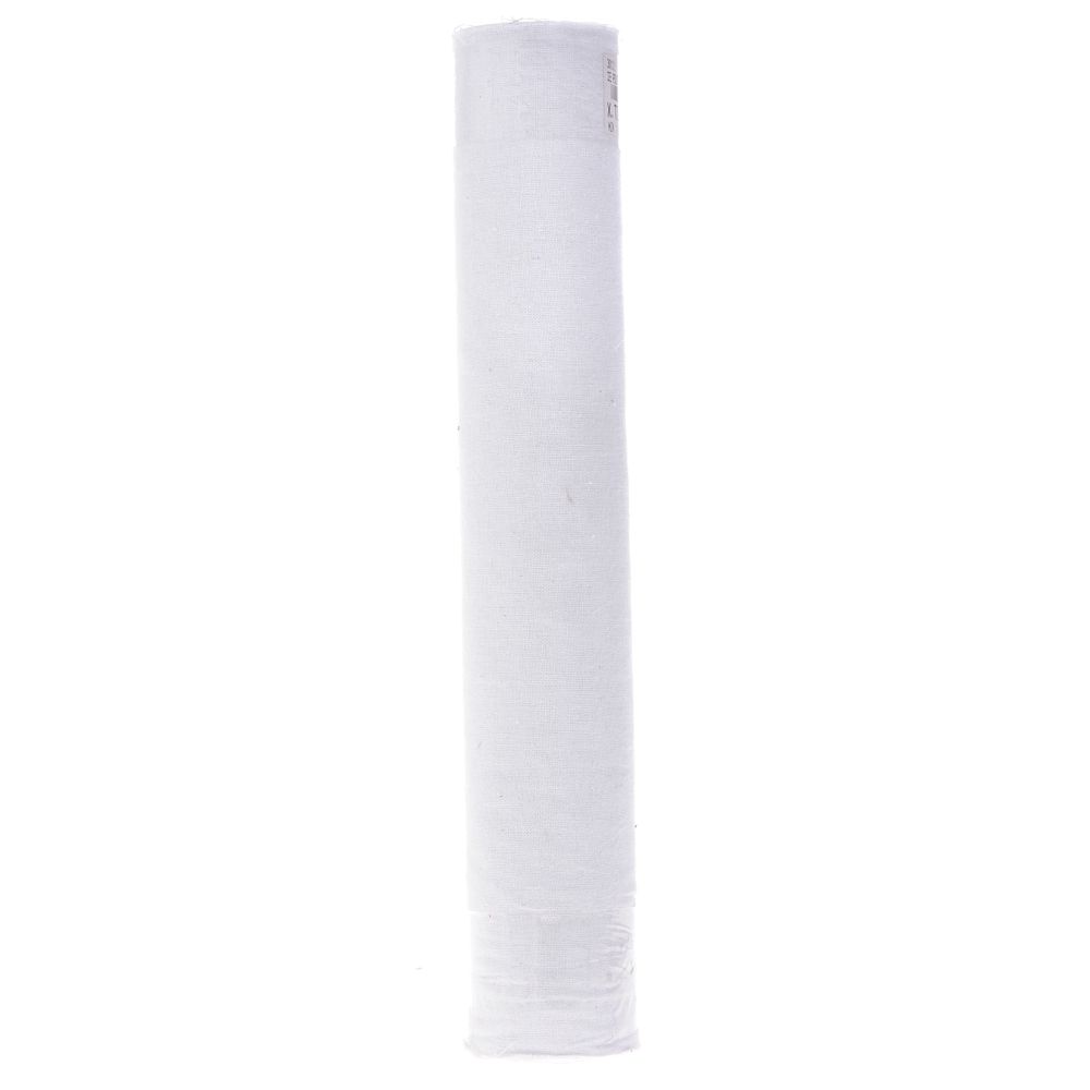 Ролка от памучен плат в бял цвят. Размер: ширина 50 см, дължина 5 метра