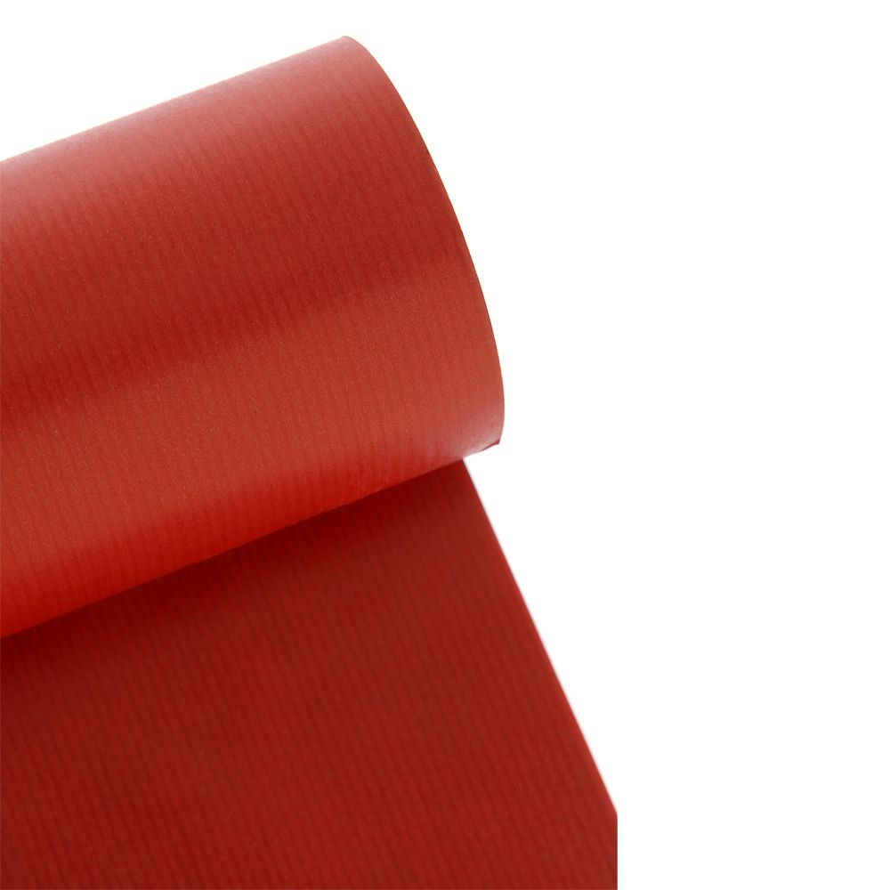 Опаковъчна хартия крафт - червена, 60х50 М