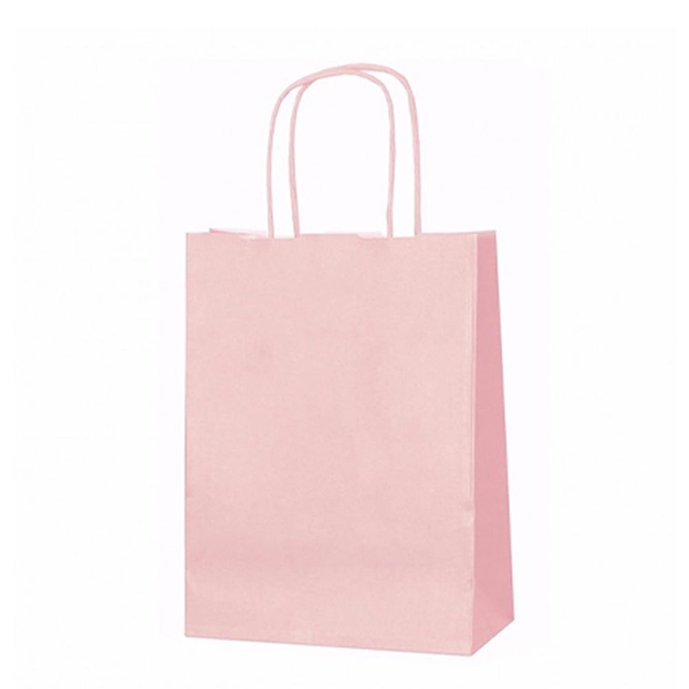 Подаръчна крафт торбичка, розова, 40х55х15см