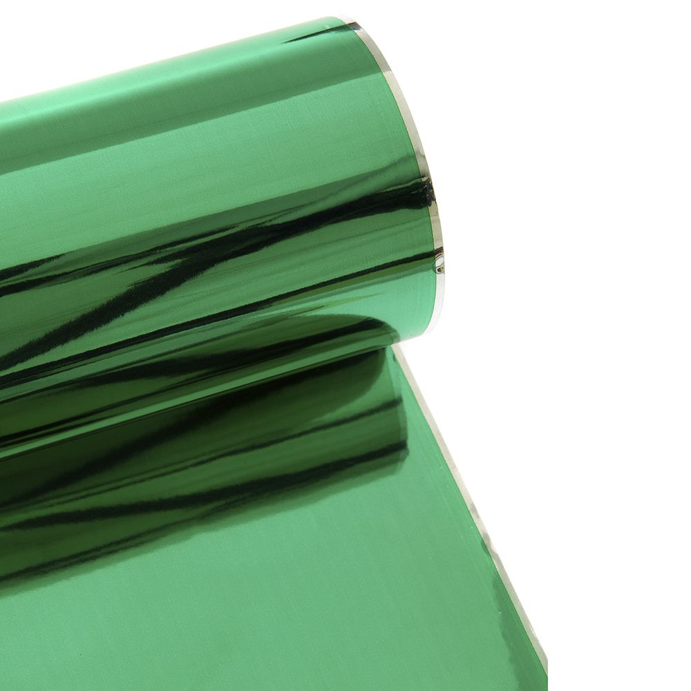 Ролка целофан металик зелено, 60см Х 50 метра