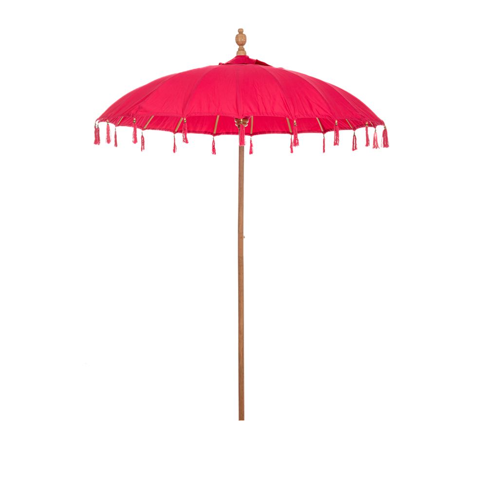 Чадър макраме BALI розов φ185см. х260см височина