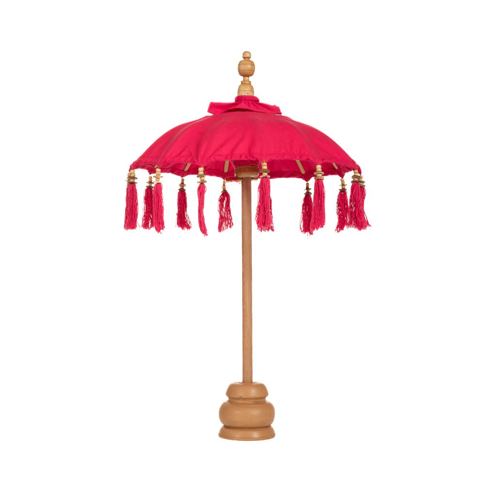 Чадър декоративен розов φ50 x 75 см. BALI
