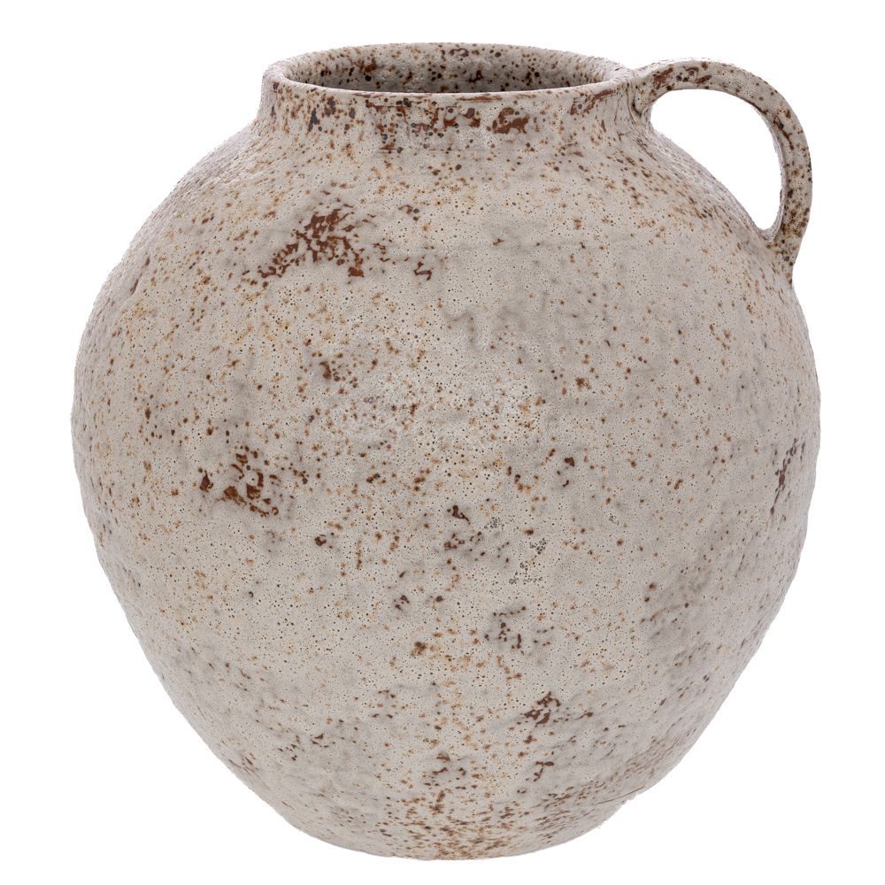  СИВА КЕРАМИЧНА КАНА-ВАЗА 31X31X32 см