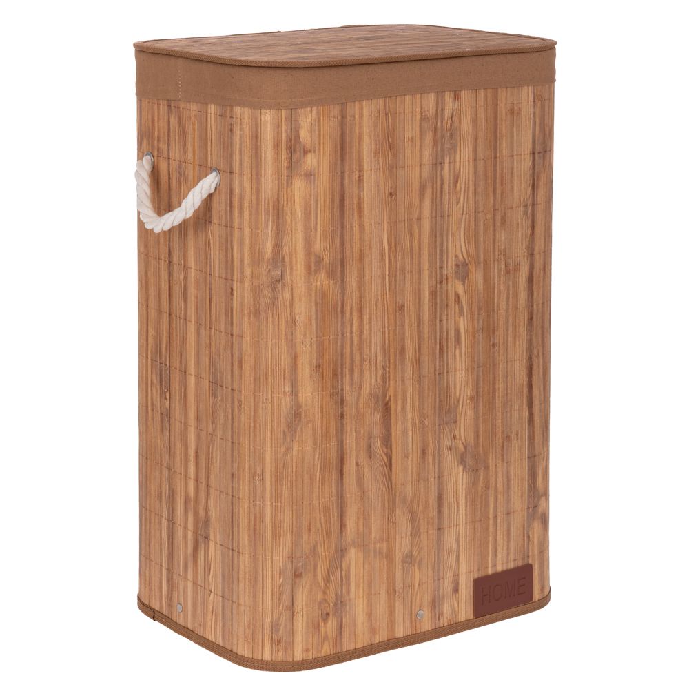  КОШНИЦА ЗА ПЕРИЛЕ ОТ ЕСТЕСТВЕН БАМБУК 40X30X60 СМ