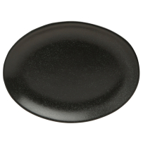 PORLAND - BLACK -plate-18 cm