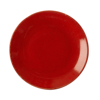 PORLAND - RED -plate-24 cm