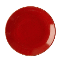 PORLAND - RED -plate-28 cm