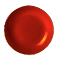 PORLAND - RED -plate-26 cm