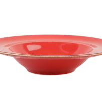 PORLAND - RED -pasta plate-25 cm