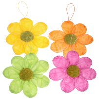 Paper flower hanging,4colors,29*42cm(36X72)
