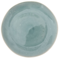 Керамична чиния ,синя, Ф 27 см