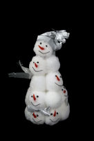 Снежни снежковци-пирамида,24 см.(1/48)