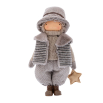 BEIGE PLUSH ??? 27X16X42CM