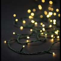  400LED STRING LIGHTS GREEN WARM WHITE 20M 8FUNCTIONS OUTDOOR