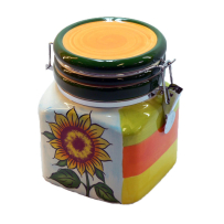 Sunflower Jar, 11.5X11.5X14CM, (1/24)