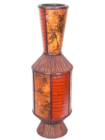 Wooden vase,  H67сm (1x6)