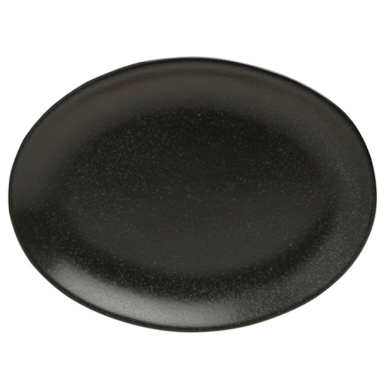 PORLAND - BLACK -plate-18 cm