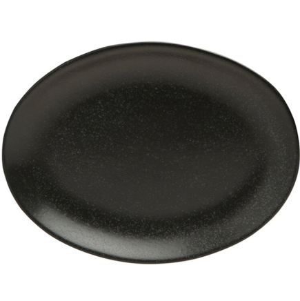 PORLAND - BLACK -plate-24 cm