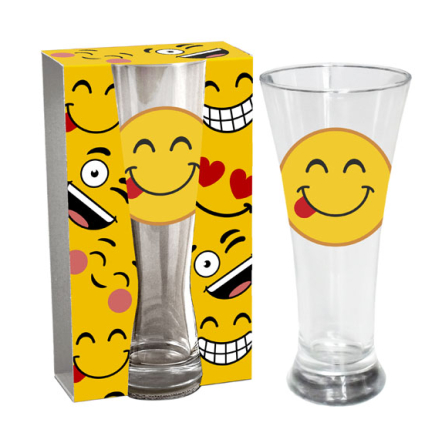 Beer mug emoticon ,&ldquo;Satisfaction&ldquo;, 300 ml.