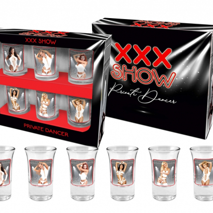 XXX SHOW - set of 6 shot glasses 35ml - Women